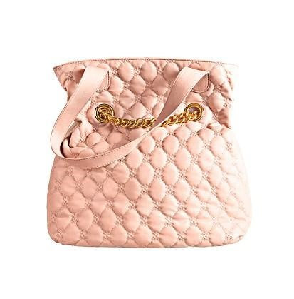 quilted tote bag