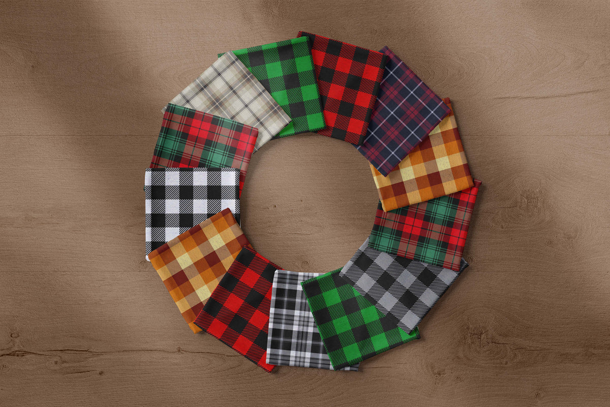 Plaids 'n Patterns Cotton Fabric