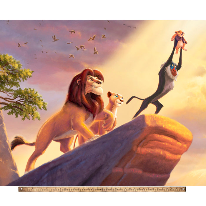 The Lion King Disney Digital Cotton Print Fabric Panel