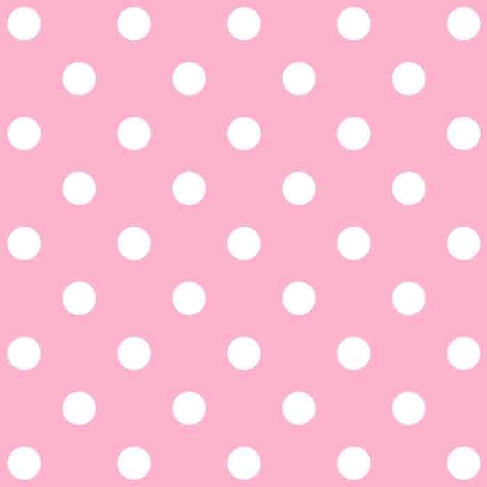 Happy Dots Pink Flannel Fabric, 1.5-yard PRECUTS