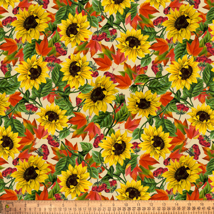 Harvest Floral Cotton Fabric