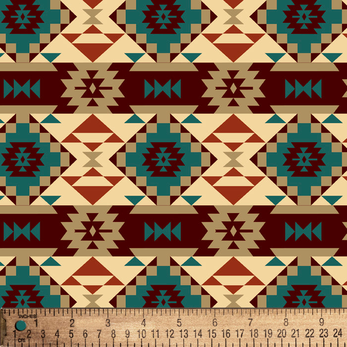Southwest Dakota Diamonds Cotton Fabric