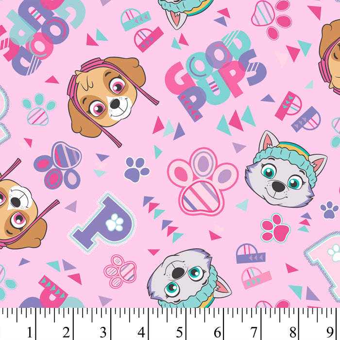 Paw Patrol Good Pups Cotton Fabric, 1-yard PRECUT