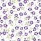 Josephine's Lavender Floral Cotton Fabric by The Yard