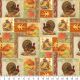 Bountiful Thanksgiving By American Greetings Cotton Fabric
