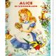 Alice in Wonderland Vintage Digital Cotton Print Fabric Panel