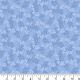 Eva's Blooms Blue Cotton Fabric, 1 Yard Precut