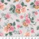 Antique Roses Cotton Fabric By The Yard