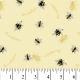 Bumblebees Honey Cotton Fabric, 1 Yard Precut
