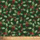 Holiday Holly Cotton Fabric