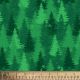 Christmas Forest Trees Cotton Fabric