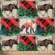 Wilderness Fox Plaid Cotton Fabric