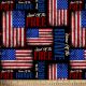 Flags USA Liberty Digital Cotton Print Fabric