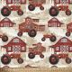 Barns and Tractors Country Cotton Fabric