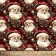 Happy Santa Cotton Fabric