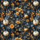 Glamorous Pumpkins Cotton Fabric