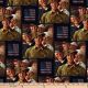 Old-time Soldiers & Flags Norman Rockwell licensed by David Textiles Digital Cotton Print Fabric