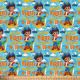 Santiago of the Seas Good Pirate Nickelodeon Licensed By David Textiles Digital Cotton Print Fabric