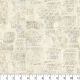 French Love Letters Cotton Fabric, 1 Yard Precut