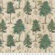 Woodland Trees Cotton Fabric by The Yard