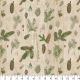 Woodland Nature Cotton Fabric, 1 Yard Precut
