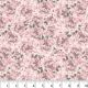 Pink Peonies Cotton Fabric, 1 Yard Precut