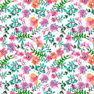 Floral Cotton Fabric - Cotton Fabric Prints - Cotton Fabric