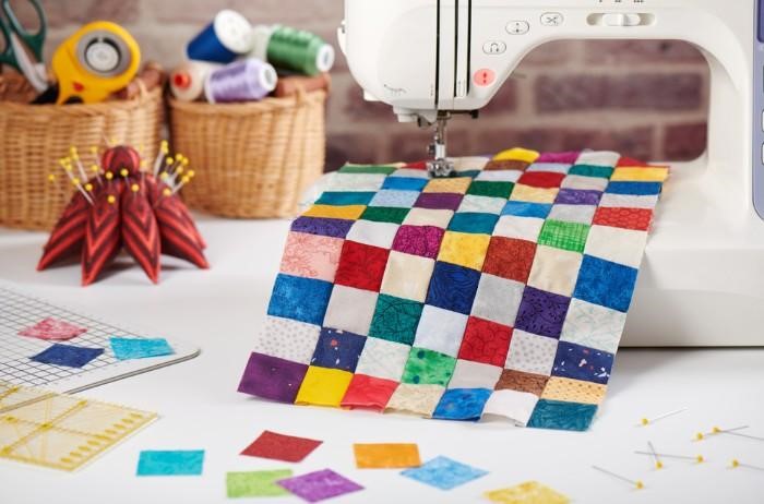 how to cut a quilt square