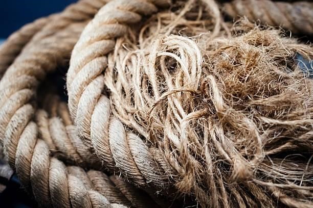 The difference between natural and synthetic fibers rope.