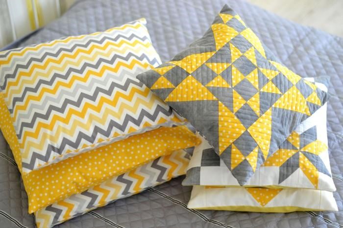 how to sew a pillow pattern